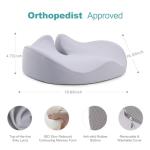 Memory Foam Seat Cushion for Back Pain Relief