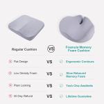 Memory Foam Seat Cushion for Back Pain Relief