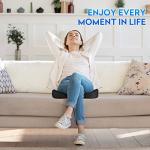 CushZone Memory Foam Coccyx Seat Cushion