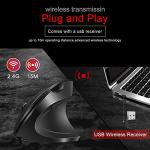 Vassink Rechargeable Wireless Ergonomic Vertical Mouse