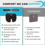 Orthopedic Foam Cushion for Back Pain Relief