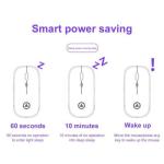 Rechargeable RGB Wireless Optical Mouse for PC