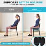 Orthopedic Foam Cushion for Back Pain Relief