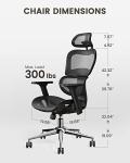 Adaptive High Back Office Mesh Chair