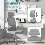 Ergonomic High-Back Office Chair with Armrests
