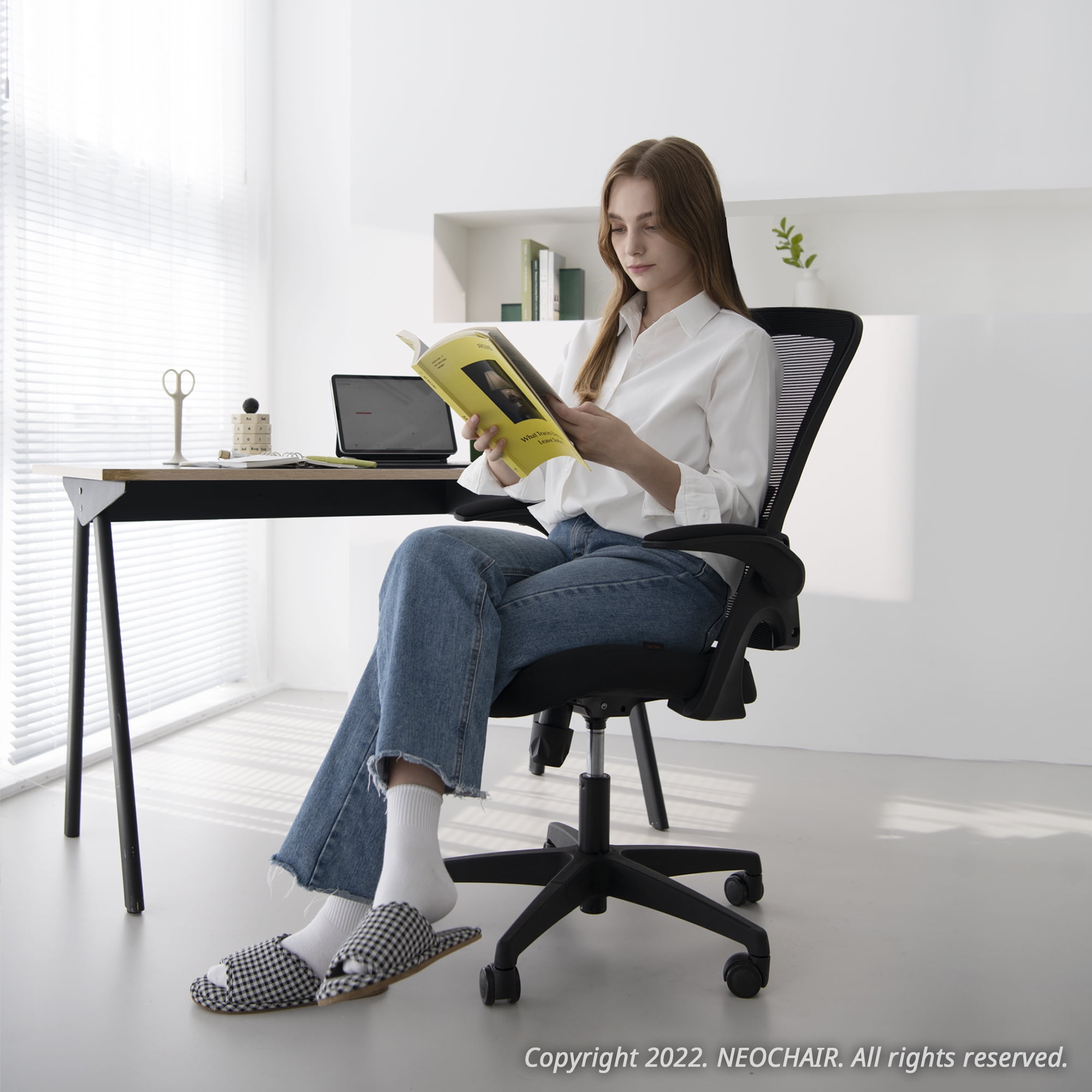 High Back Ergonomic Office Chair with Lumbar Support