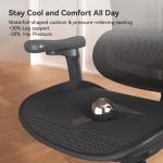 SIHOO Mid-Back Ergonomic Office Chair - Gray