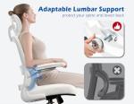 Ergonomic Office Chair with Adjustable Headrest