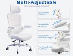 Ergonomic Office Chair with Adjustable Headrest