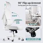 Ergonomic High Back Office Chair with Wheels