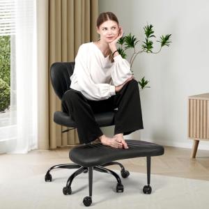 Ergonomic Cross Legged Swivel Office Chair
