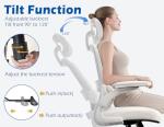 Ergonomic Office Chair with Adjustable Headrest