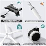 Ergonomic High Back Office Chair with Wheels