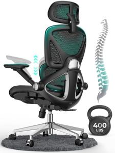 CAPOT Ergonomic Mesh Office Chair with Adjustable Features