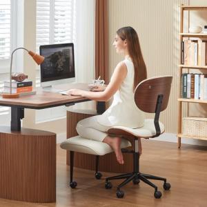 Bestier Adjustable Meditation Chair with Back Support