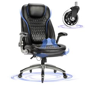 Ergonomic High Back Leather Office Chair