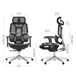 Hbada E3 Air Big and Tall Ergonomic Chair