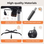 Ergonomic Office Chair with Adjustable Lumbar Support