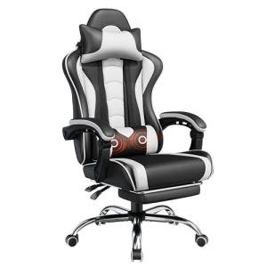 Yaheetech Ergonomic Gaming Chair with Massage Support