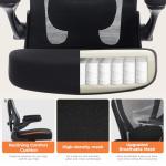 Ergonomic Office Chair with Adjustable Lumbar Support