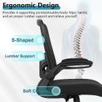 FelixKing Ergonomic Swivel Office Chair with Armrests