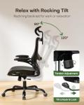 Marsail High-Back Ergonomic Desk Chair with Lumbar Support