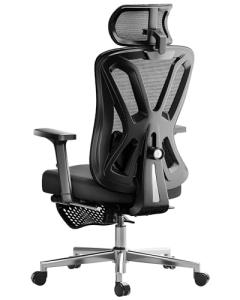 Hbada Ergonomic Office Chair with Lumbar Support and Footrest