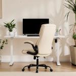 Sweetcrispy Ergonomic Office Chair with Flip Arms