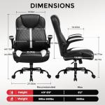 COMHOMA Ergonomic Gaming Chair with Lumbar Support
