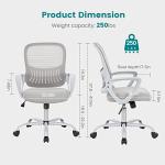 Ergonomic Mid Back Mesh Office Chair with Lumbar Support