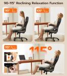 Ergonomic Office Chair with Adjustable Lumbar Support