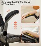 Ergonomic Office Chair with Adjustable Lumbar Support