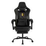 Ergonomic Gaming Chair with Footrest and Massage