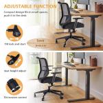 Ergonomic Office Chairs Home Task Desk Chair with Adjustable Arms Computer Chair