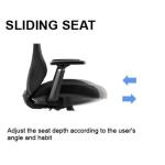 Abeeha Office Chair Ergonomic Black Lumbar Desk Mesh Chair, with – Headrest