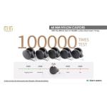 Abeeha Office Chair Ergonomic Black Lumbar Desk Mesh Chair, with – Headrest