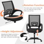 Home Office Chair Desk Computer Chair Adjustable Ergonomic with Lumbar Support