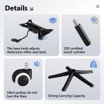 Ergonomic Executive Chair with Lumbar Support Mesh Home Office Chair Desk Chair