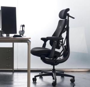 LiberNovo Ergonomic Office Chair - Black, 48" Depth