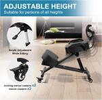 Adjustable Ergonomic Kneeling Chair with Back Support