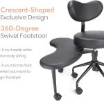 Ergonomic Cross Legged Office Chair Meditation  Chair with Lumbar