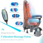 YODOLLA Ergonomic Reclining Chair with Heat & Massage