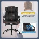 Big and Tall Heavy Duty Office Chair 500 lbs Weight Capacity Ergonomic Chair