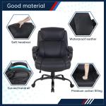 Big and Tall Office Chair 400lbs Wide Seat Ergonomic Desk Chair with Lumbar Arms