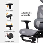 Adjustable Lumbar Support Mesh Ergonomic Office Chair