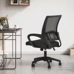 Adjustable Height Swivel Computer Home Office Ergonomic Desk Mesh Chair Black
