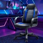 Ergonomic Gaming Chair, PU Leather Office Racing Chair for Adults & Teens