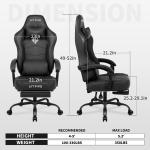 Gaming Chair with Footrest- Ergonomic Gaming Chairs for AdultsBig and Tall Chair