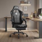 Gaming Chair with Footrest- Ergonomic Gaming Chairs for AdultsBig and Tall Chair