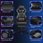 ELECWISH Ergonomic Gaming Chair with Lumbar Support